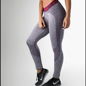 Gymshark Flex Leggings - Blackberry Marl/Plum